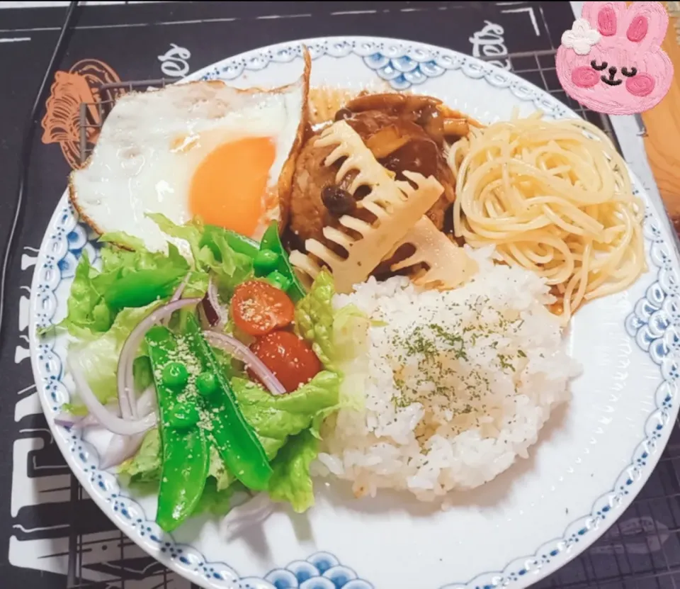 Snapdishの料理写真:#ロコモコプレート|ブランさん