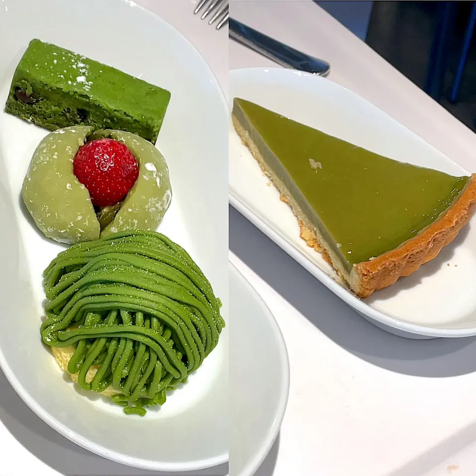 IKEA 抹茶フェア　アフタヌーンティーセット　抹茶タルト🍰|るみおんさん