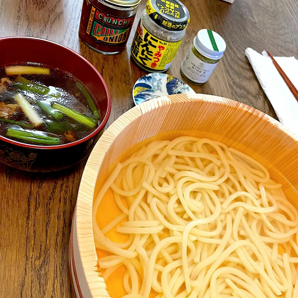 釜うどん、豚バラ葱汁|Masamiさん