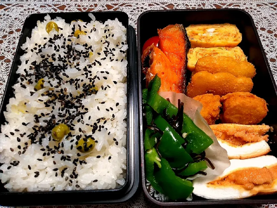 Snapdishの料理写真:娘のお弁当|秀美«シュウビ»さん