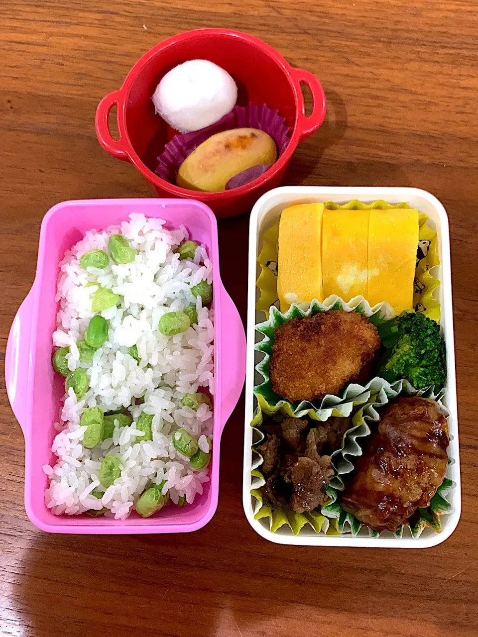 Snapdishの料理写真:2022/5/7 小3娘弁当|こうれい母さん