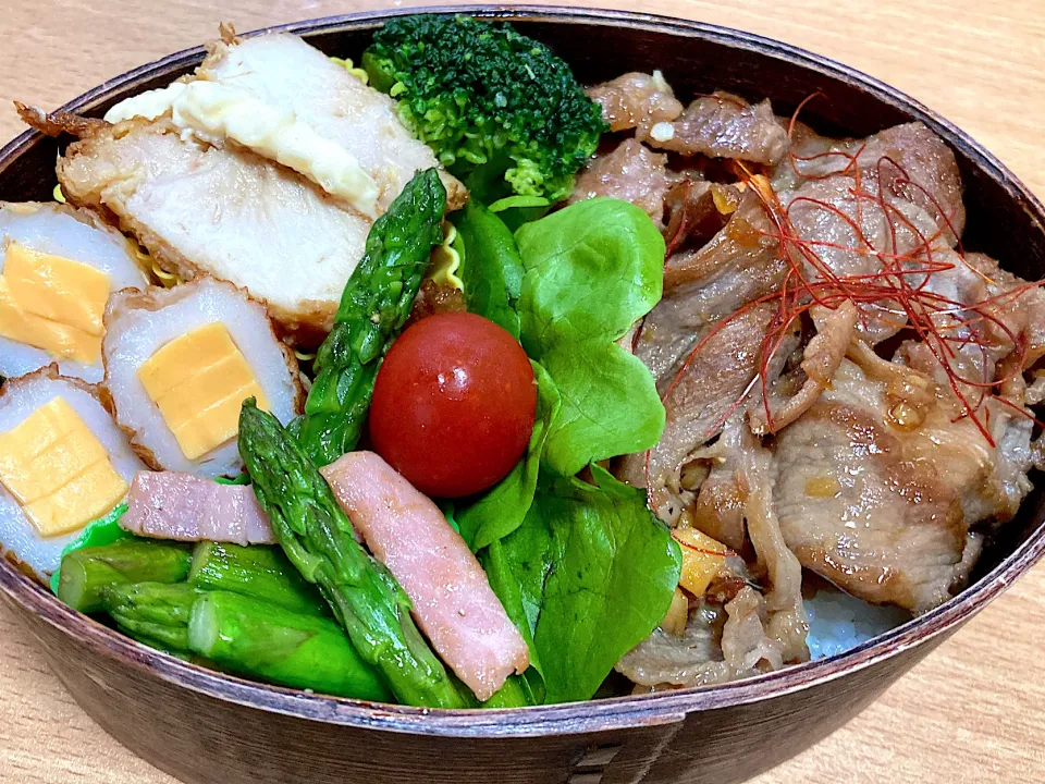 豚丼弁当|ちかちかさん