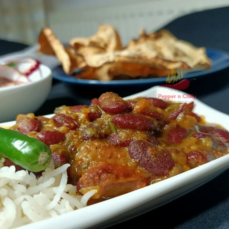 Curry Baked Beans - Rajma|Pepper n Chillyさん