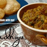 Undhiyu- mixed veg curry
