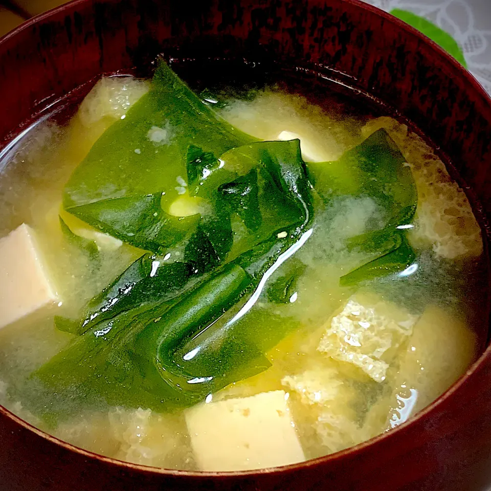 ワカメとお豆腐のお味噌汁|Yuko Kobayashiさん