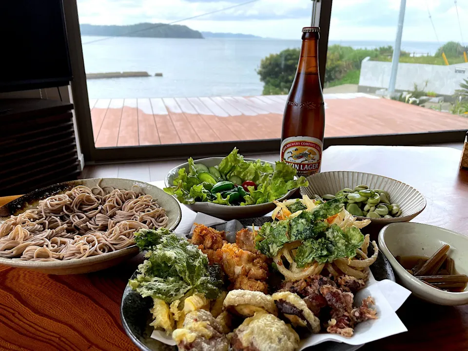 2022.5.7 天ぷら&蕎麦ランチ🍻🍻🍻|ゆみずさん