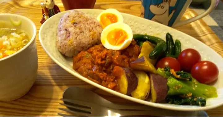 '22．5/7
今夜は作りおき冷凍の自家製無添加カレー😋|たえさん