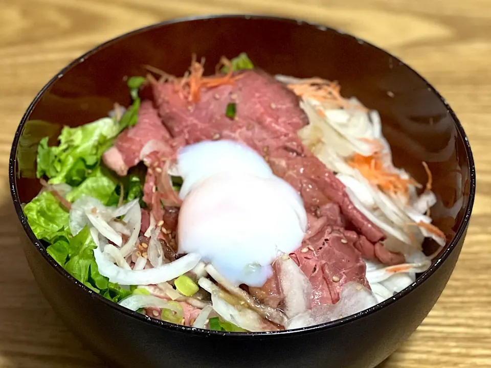 ☆ローストビーフ丼|まぁたんさん