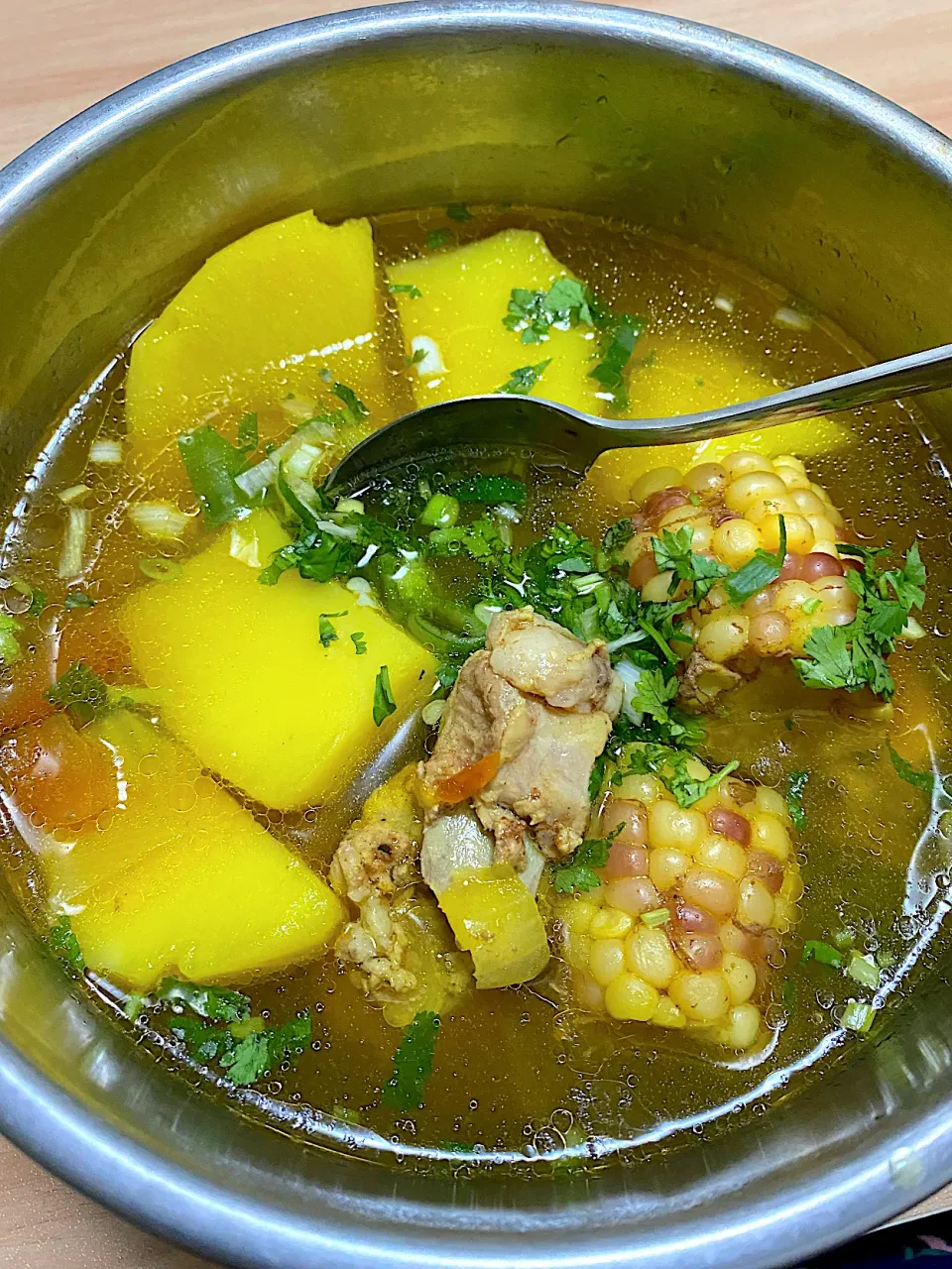 Corn and potato soup|Emmaさん