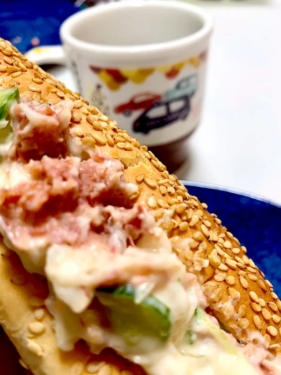 My Mom’s Potato Corned Beef Salad Sandwich|gonbenさん