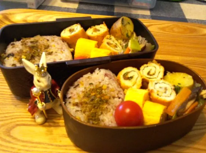 '22．5/8
本日のジジババ弁当🍱|たえさん