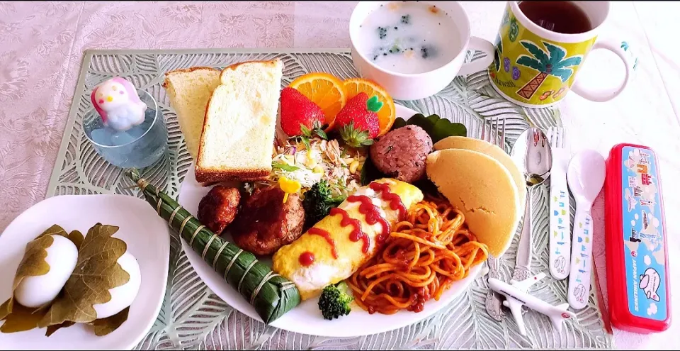 Snapdishの料理写真:お子さまランチ☀️🍴|starさん