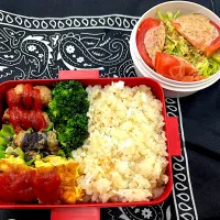 Snapdishの料理写真:2022.05.08のお弁当🍱|Sakimi.Sさん