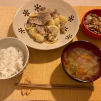 ある日の晩ごはん🍳