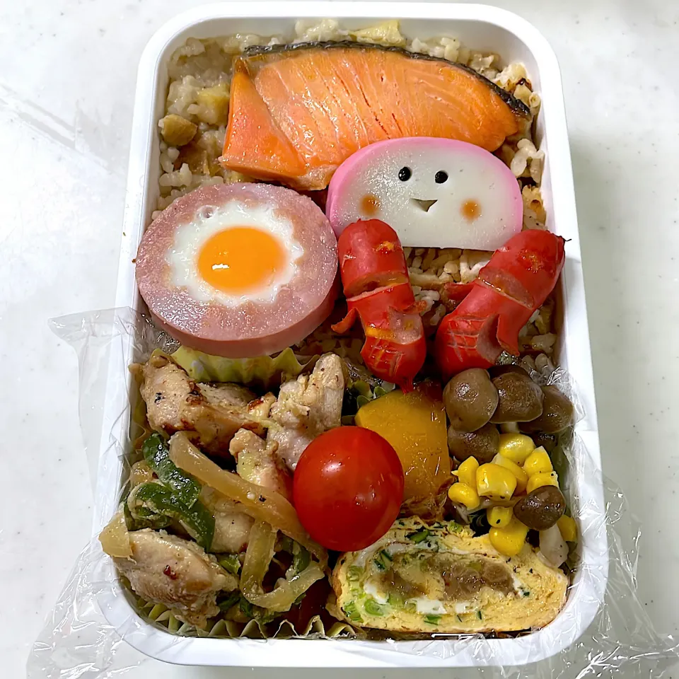 Snapdishの料理写真:2022年5月9日　オレ弁当♪|クッキングおやぢさん