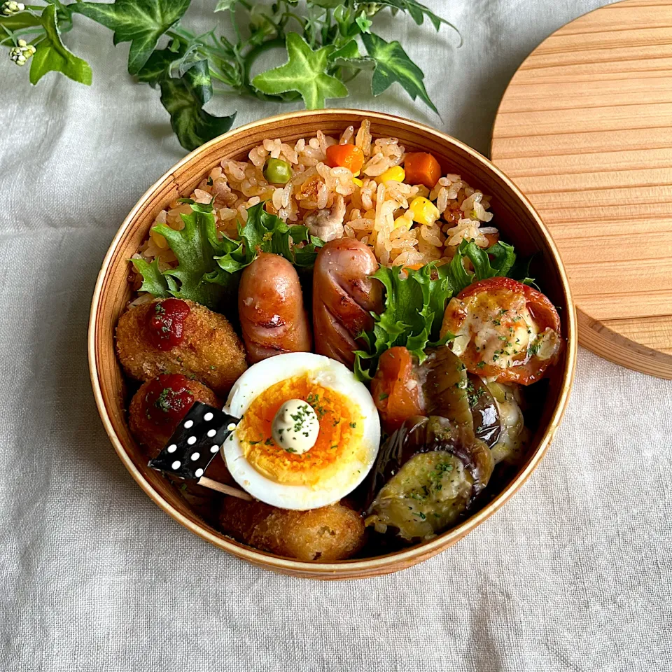 Snapdishの料理写真:今日のお弁当|あここさん