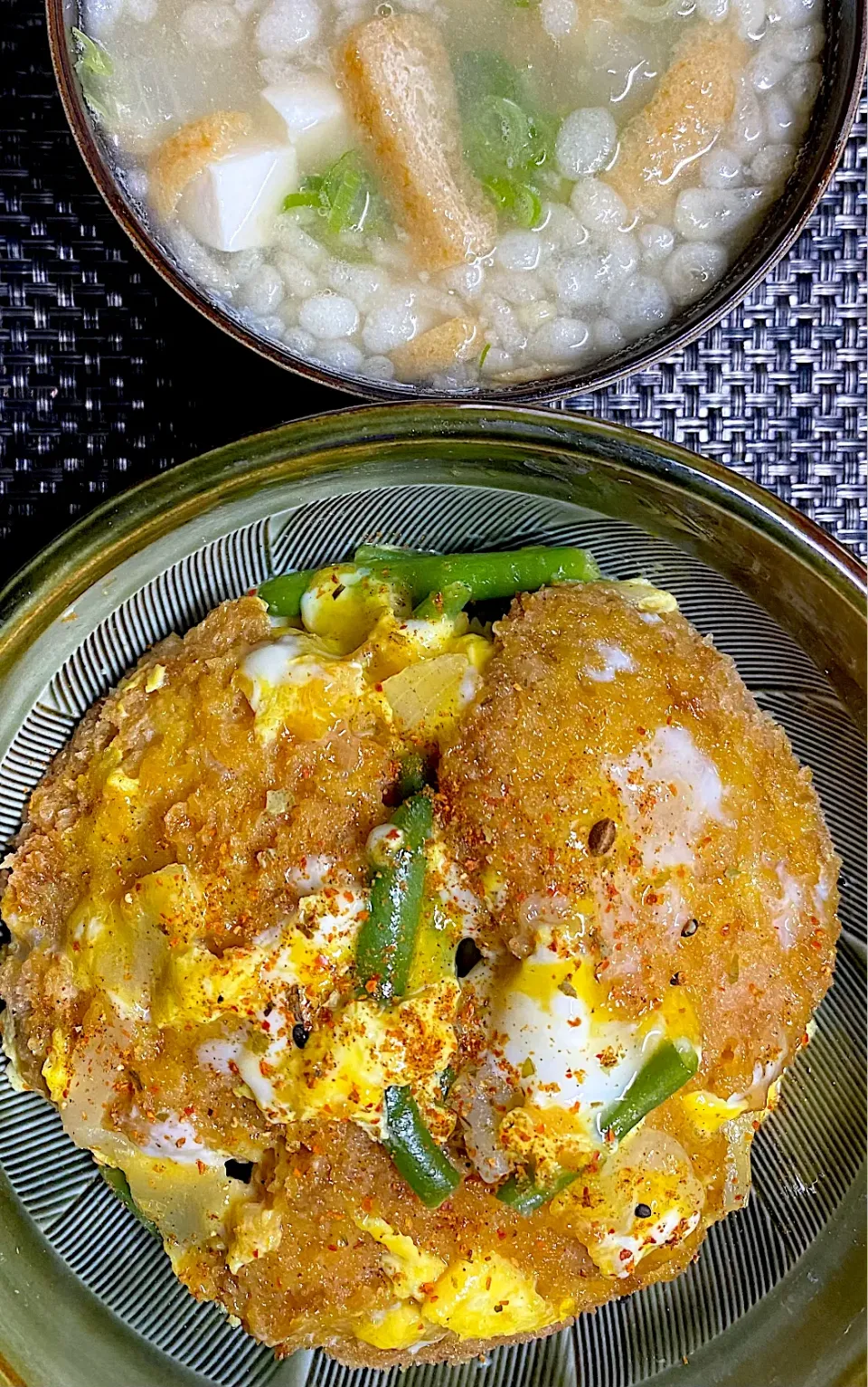 かつ丼|すくらんぶるえっぐさん