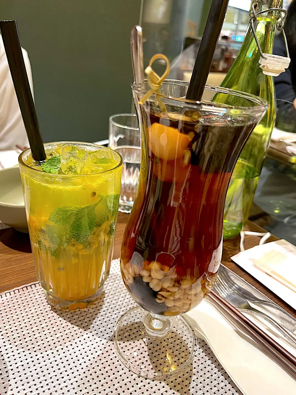 Lotus ICT and passion fruit mojito|skyblueさん