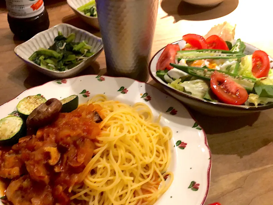 チキンのトマト煮|くり子さん