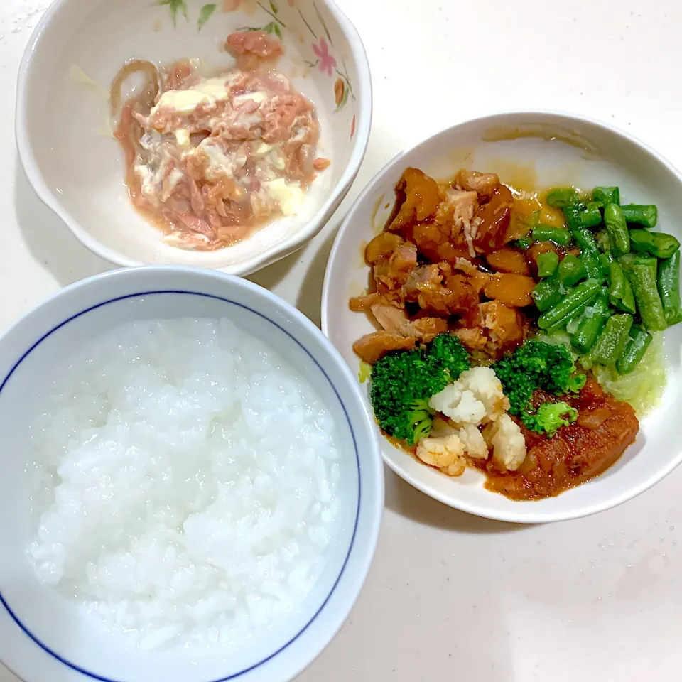 Snapdishの料理写真:母晩ごはん(・∀・)|chagashiさん