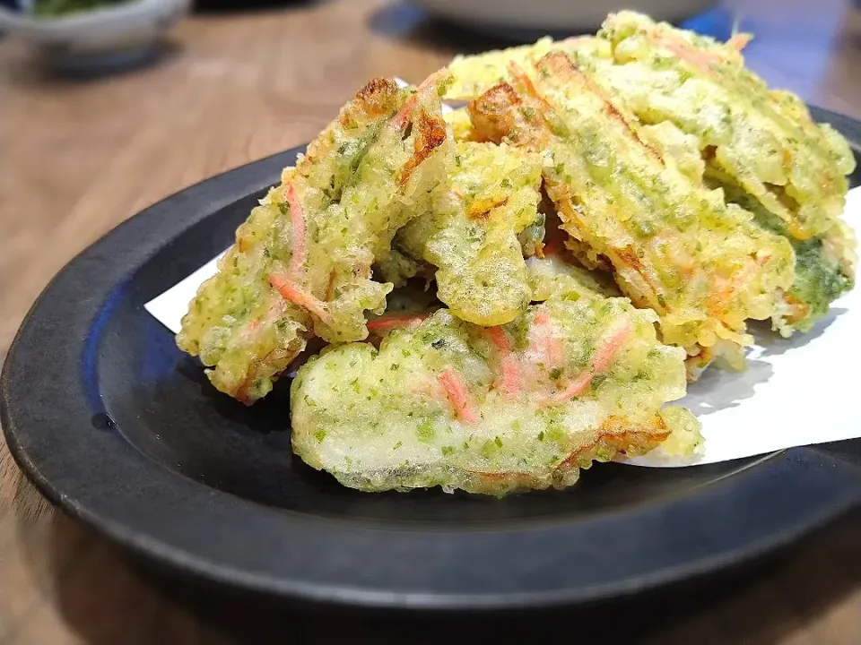 紅しょうが入り ちくわの磯辺揚げ|古尾谷りかこさん