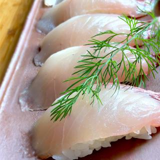 釣り魚ヒラマサ の握り寿司 9421beru Snapdish スナップディッシュ Id D8daua