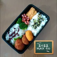 Snapdishの料理写真:男子大学生のお弁当🍱|かめ吉くんさん