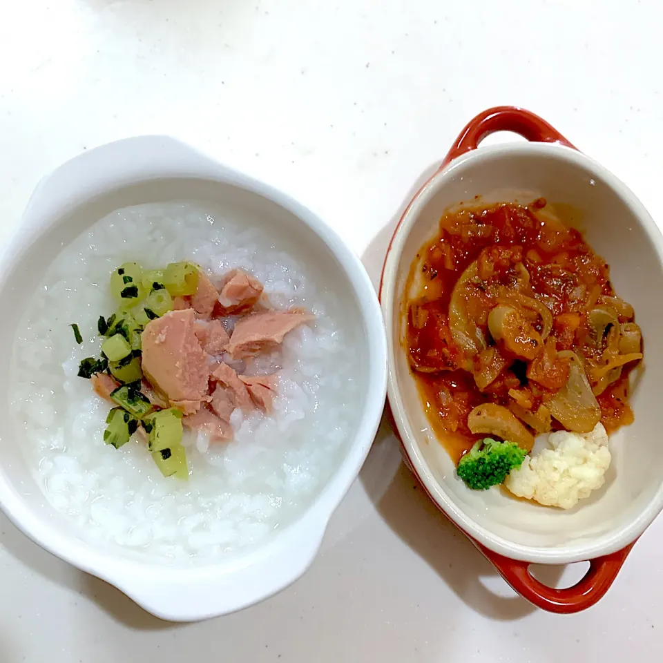 Snapdishの料理写真:母朝ご飯(・ω・｀)|chagashiさん