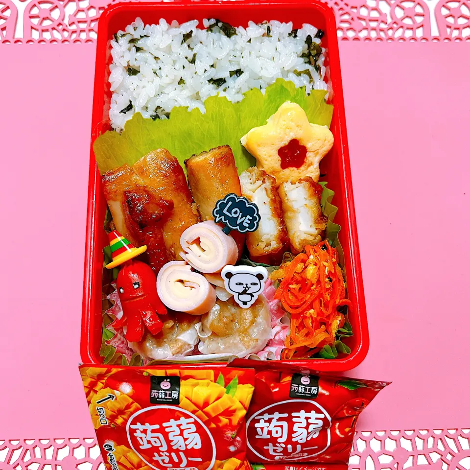 わかめご飯お弁当🍱|miyurumoさん