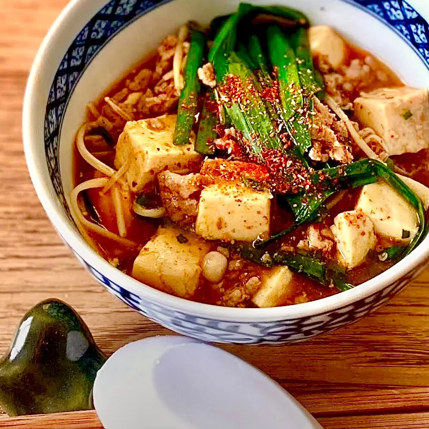 Snapdishの料理写真:朝から麻婆飯・・|ばくあんしゃさん