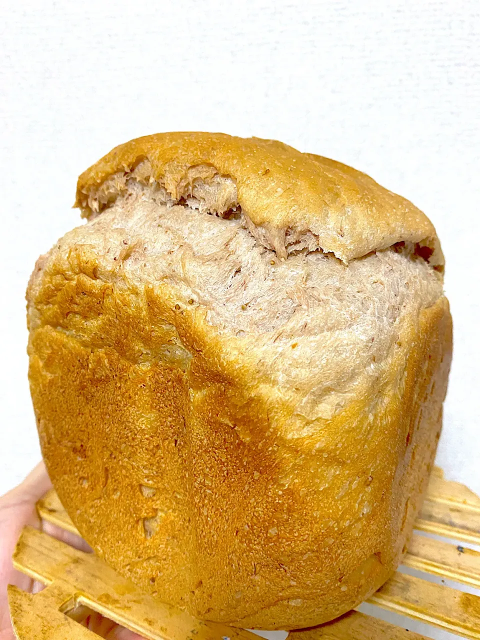 祖父のいちごで🍓いちごそのまま投入食パン🍞|1614さん