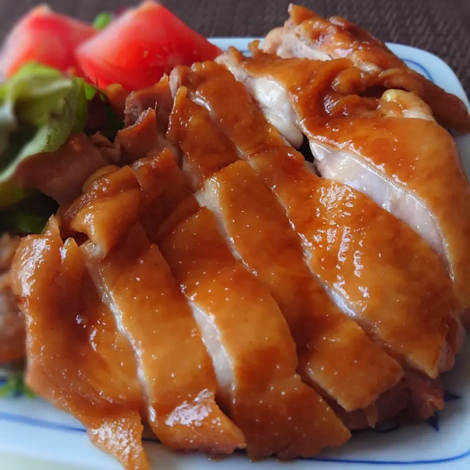 ポトスの料理 レンジで鶏チャーシュー|ポトスさん