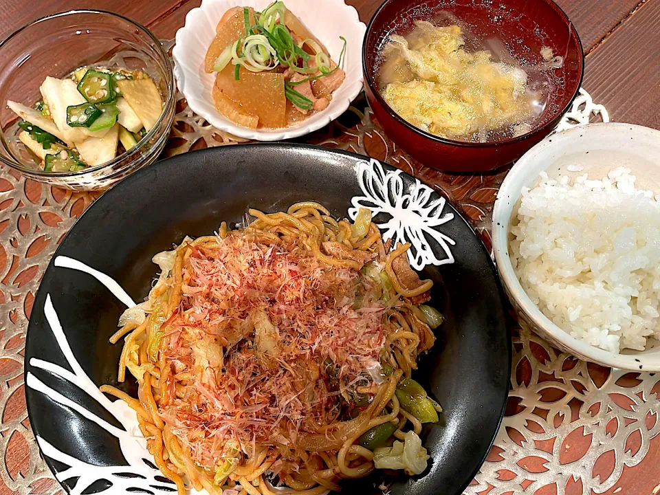 焼きそば定食|hitomiさん