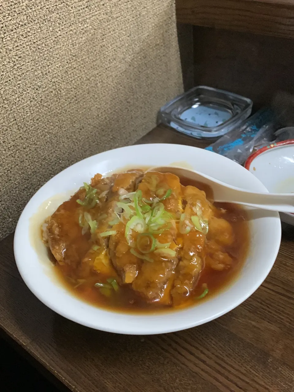 Snapdishの料理写真:台湾カツ丼|ZekeSe7enさん