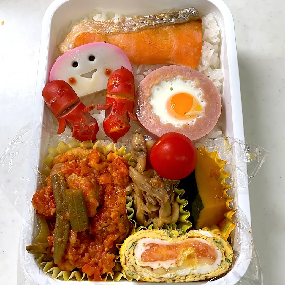 Snapdishの料理写真:2022年5月12日　オレ弁当♪|クッキングおやぢさん