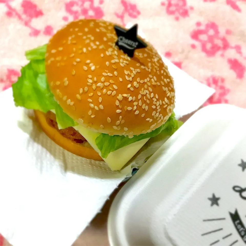 SJK弁当🍱〜チキンカツバーガー🍔|華恋さん