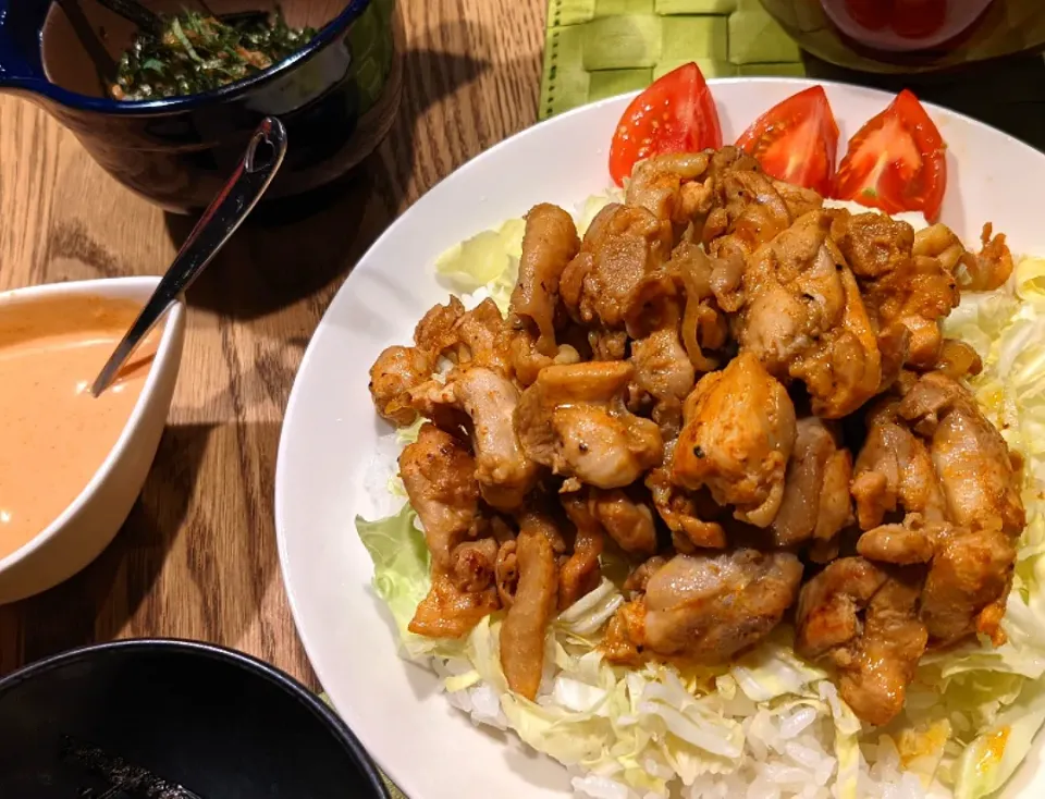 鶏肉のケバブごはん|まみさん