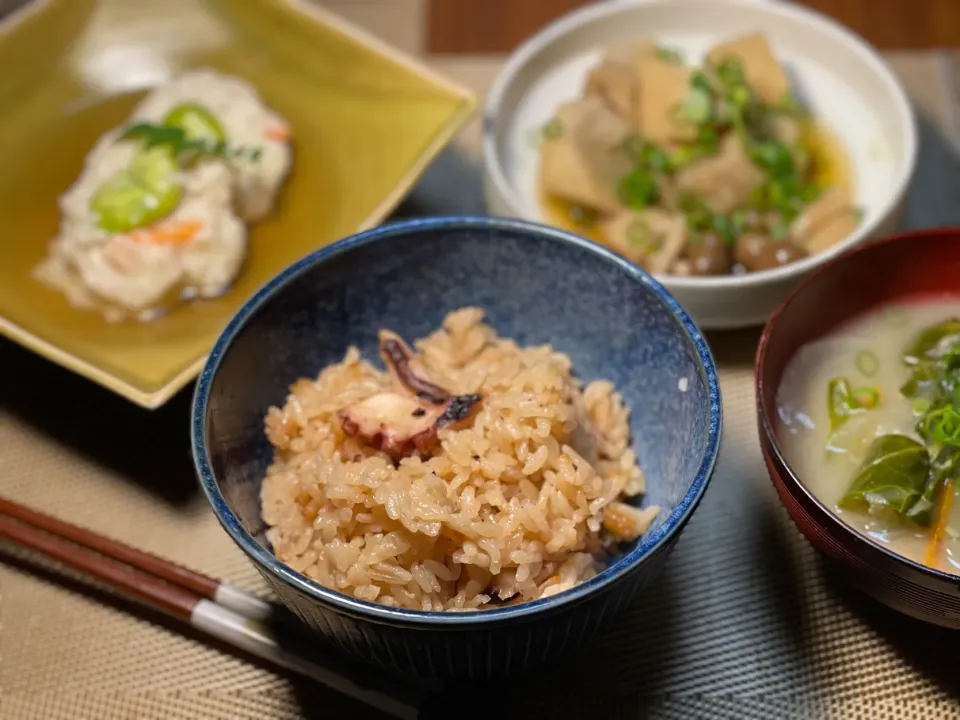 たこ飯な夕飯🐙|レオンさん