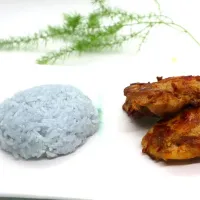 Grilled Chicken Thigh with Sticky Rice|hsu mon hninさん