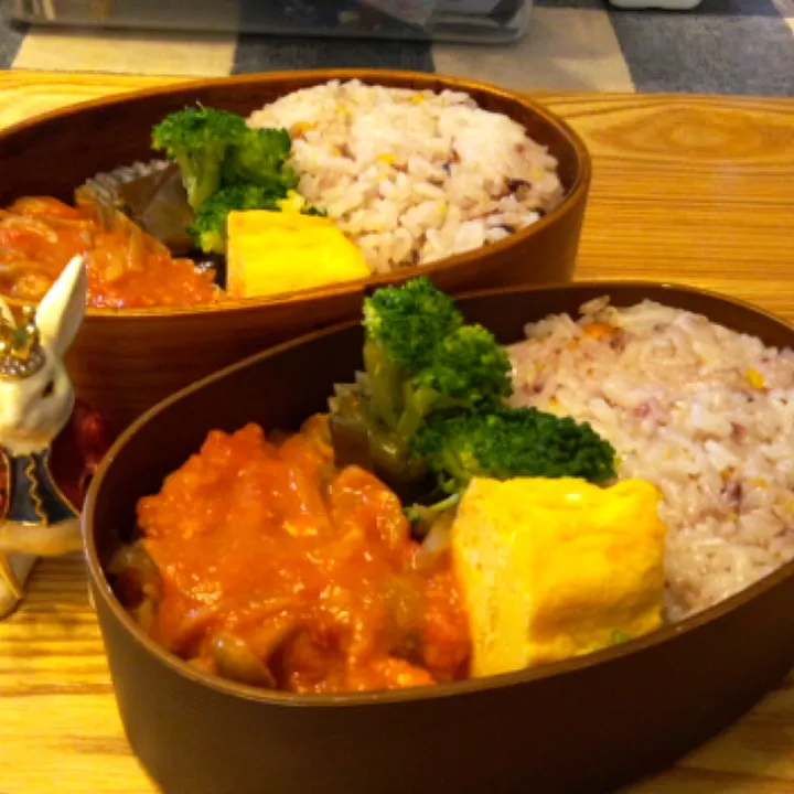 Snapdishの料理写真:'22．5/13
本日のジジババ弁当🍱|たえさん