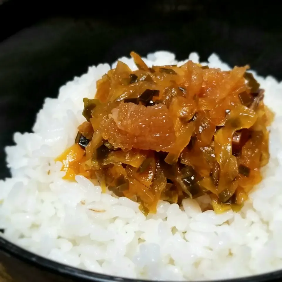 Snapdishの料理写真:久しぶりのねぶた漬ご飯🍚|ぱんだのままんさん