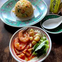 魚ミ〜で鹹豆漿（シェントウジャン)と懐かしの焼き飯