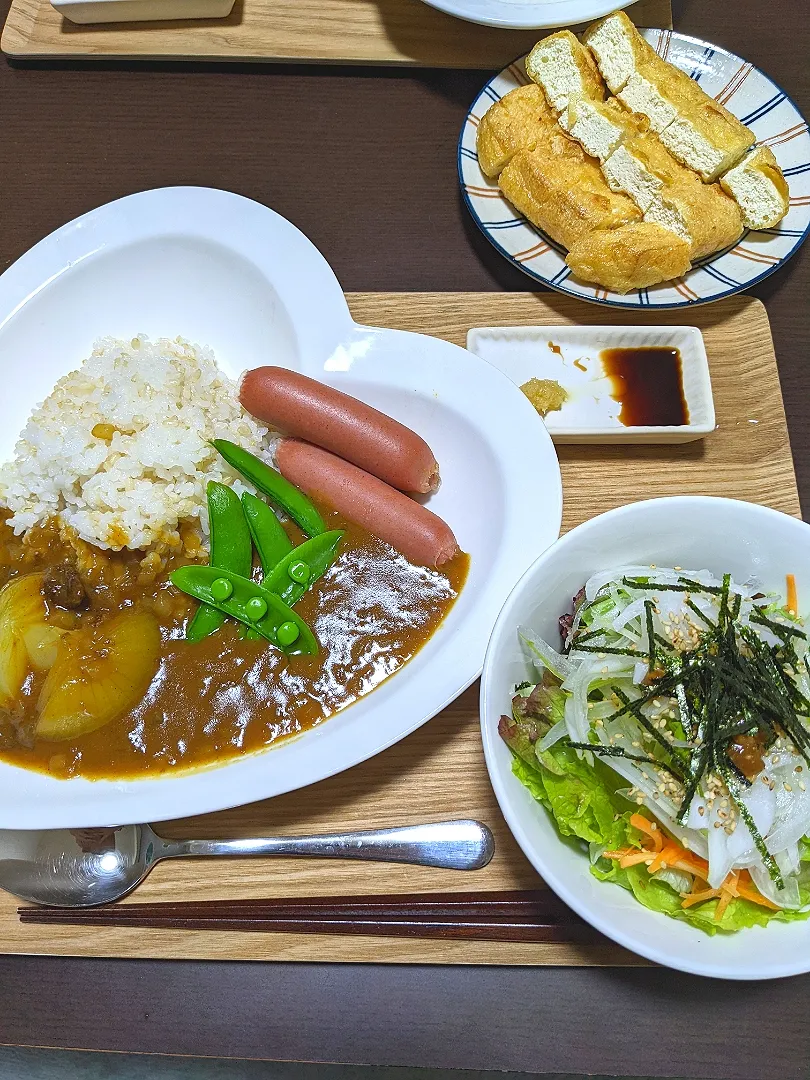 Snapdishの料理写真:新玉たっぷりカレー|きなこなっつさん