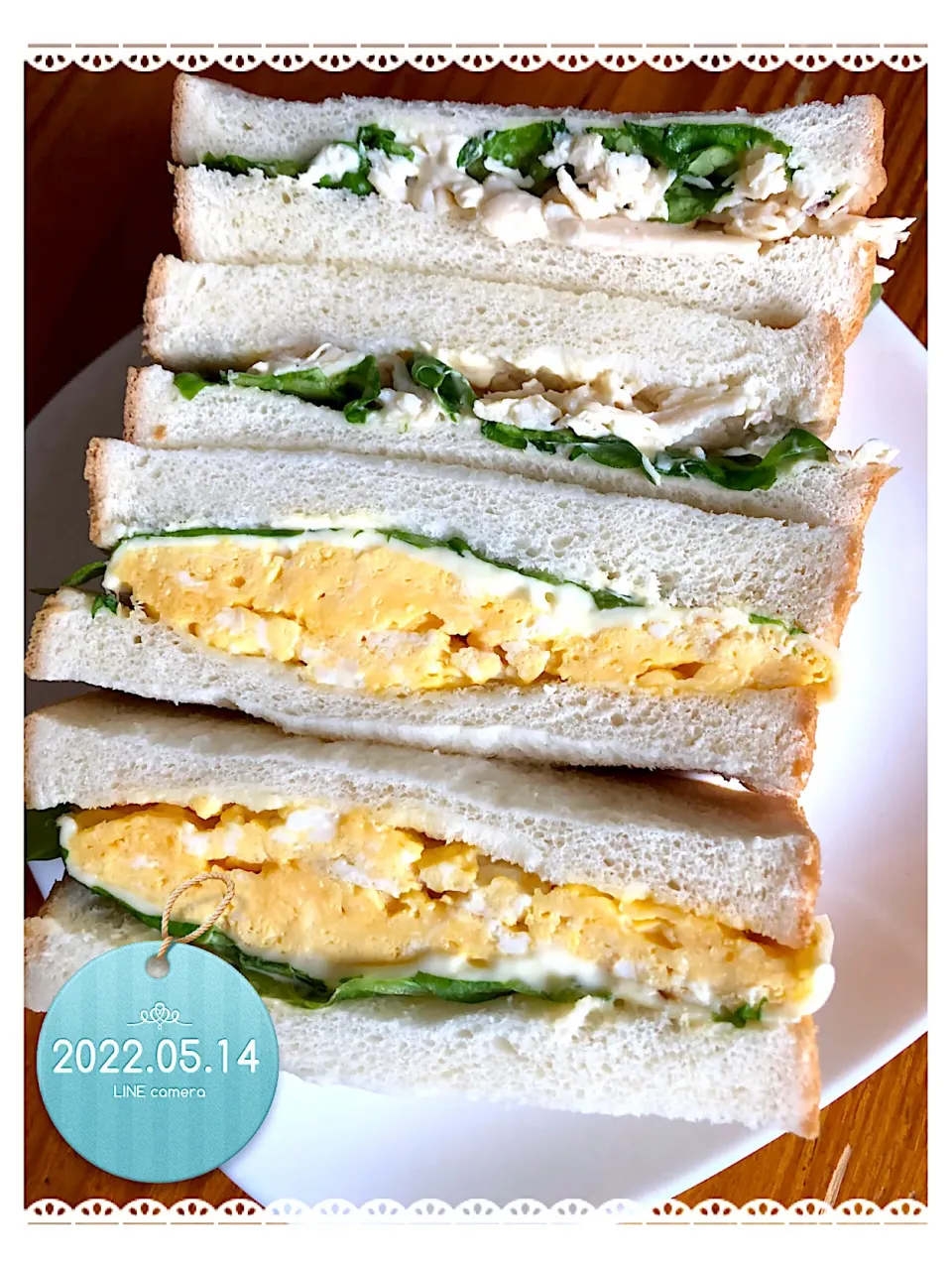 サンドイッチ🥪✨✨🍀|harutomomamaさん