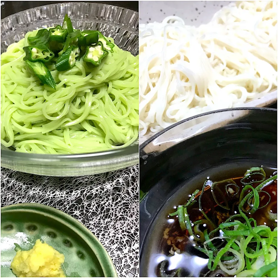 小豆島と三輪素麺食べ比べ^ ^|saturnさん