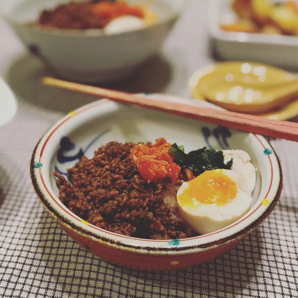 肉味噌丼|麻紀子さん