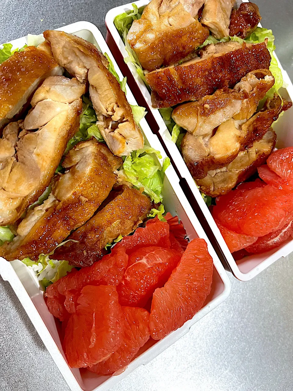 鳥の照り焼き弁当|ちーさん