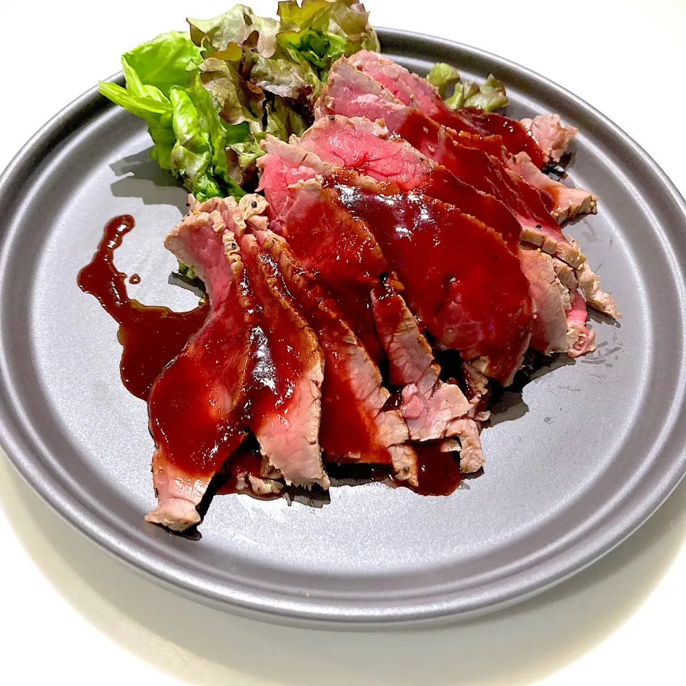 Snapdishの料理写真:roast  beef🍷|halさん