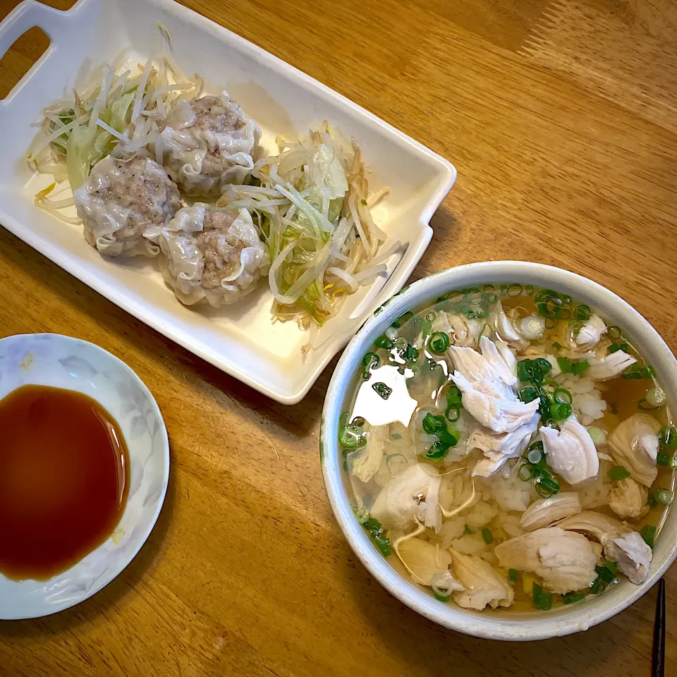 肉焼売と、鶏飯|もえさん