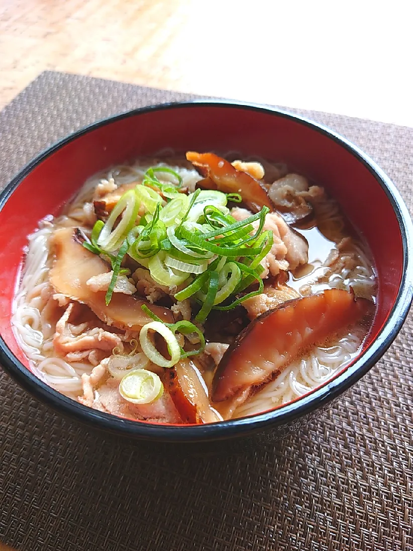 干し椎茸と豚肉のそうめん|KUMIさん